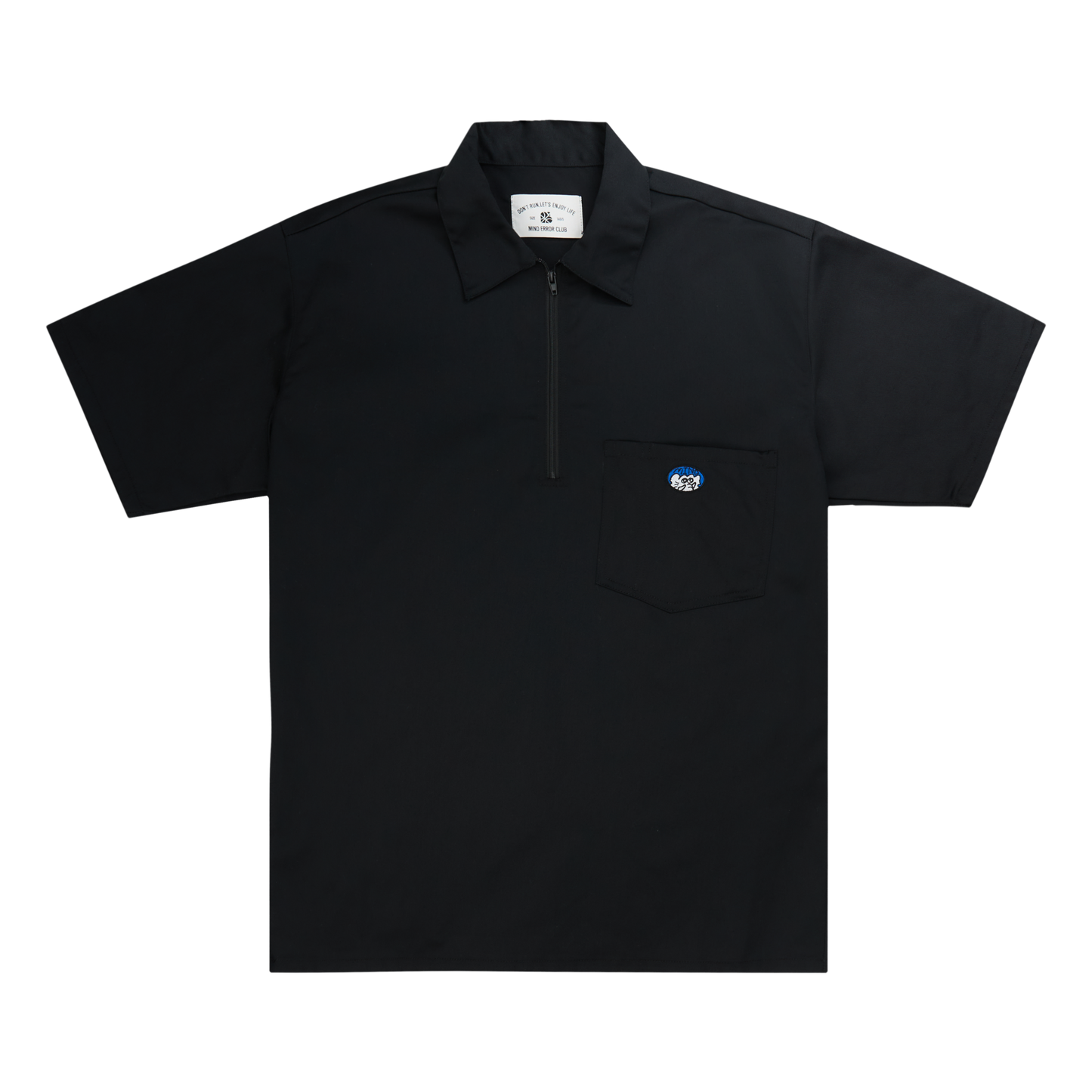 MindError ME Half Zip Polo Shirt-SSP5004