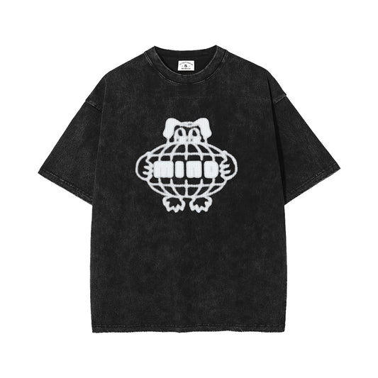 MindError ME Dog Garment Dyed Tee-STS5104