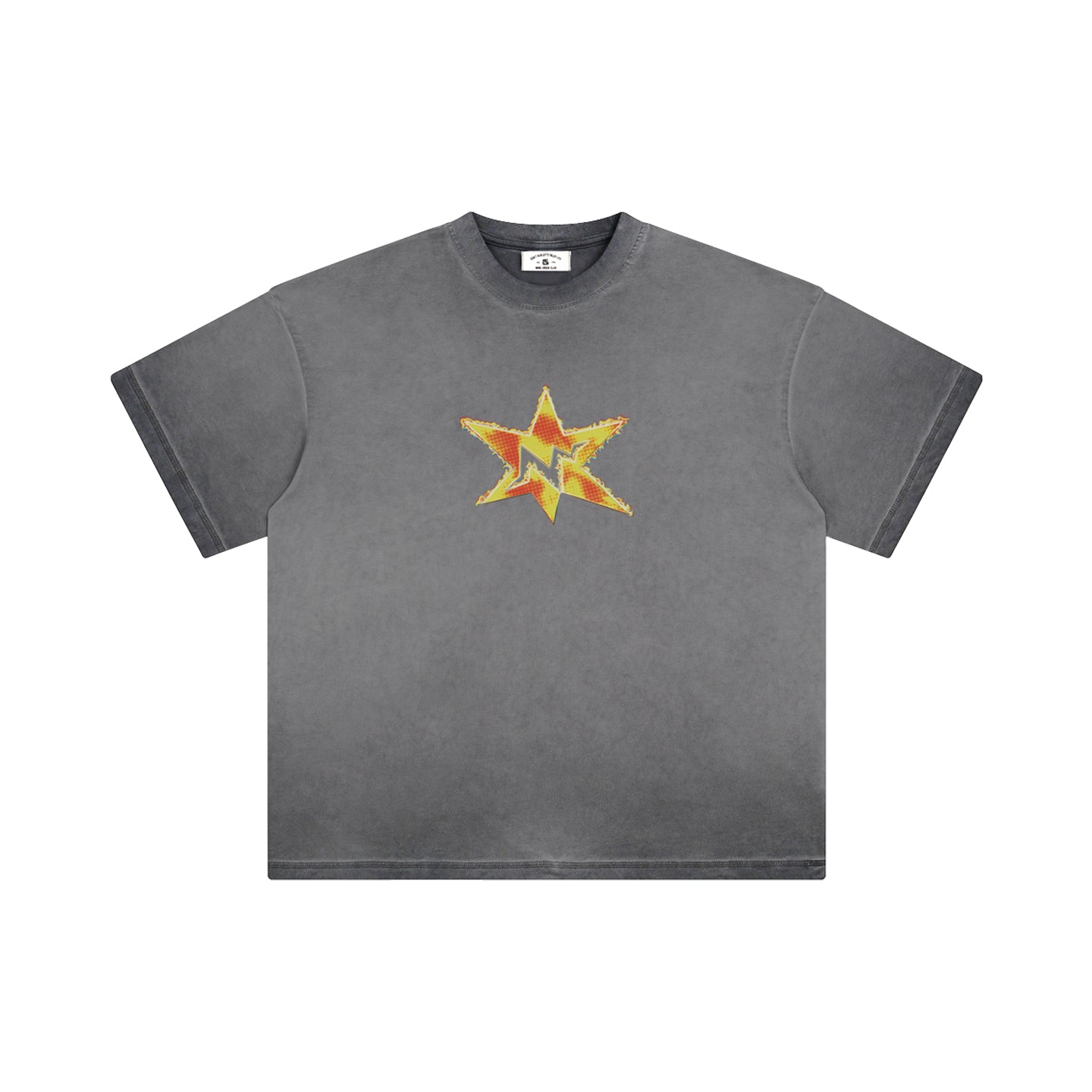 Mind Error Flame Tie Dye Tee-STA6204