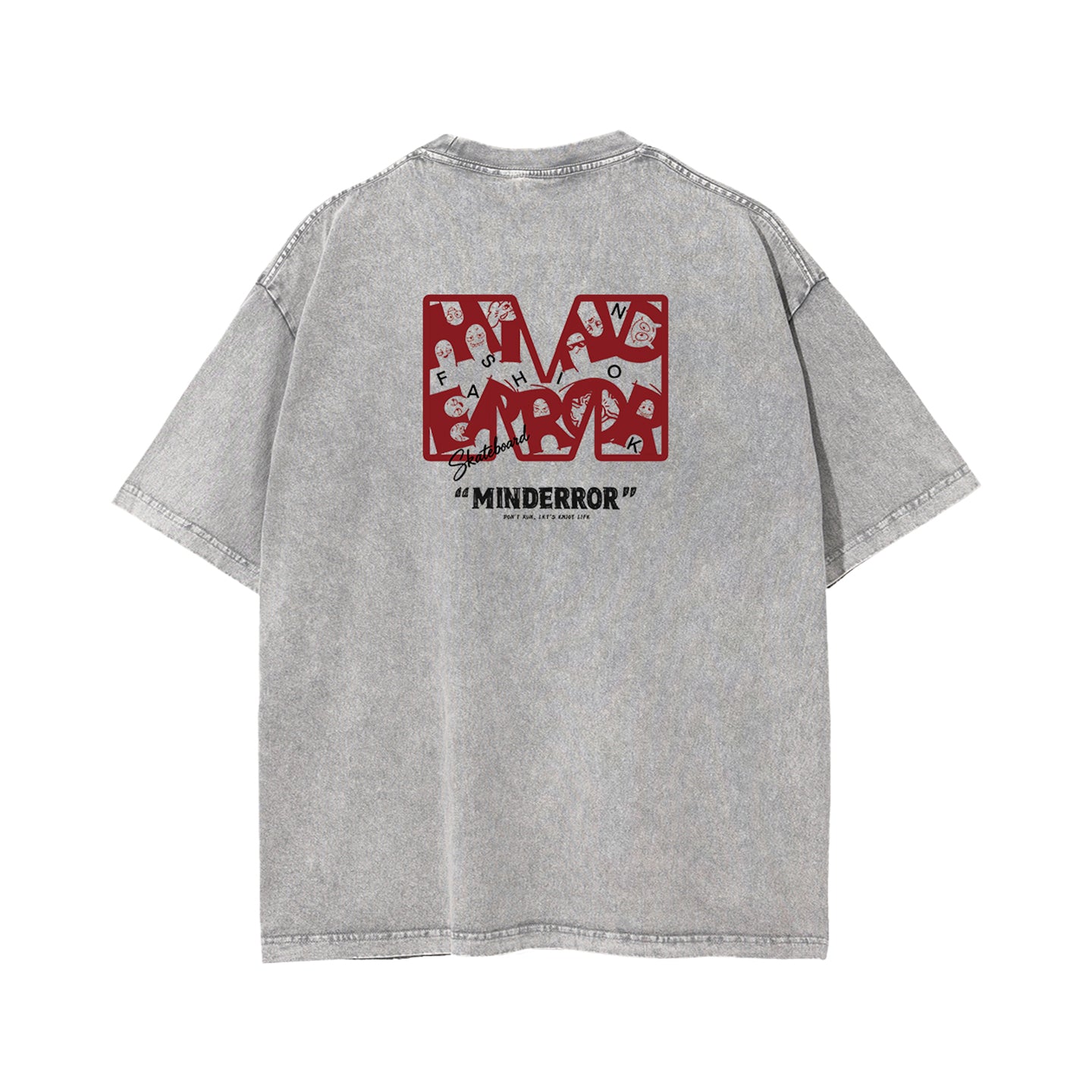 Mind Error M Garment Dyed Tee-STA6003