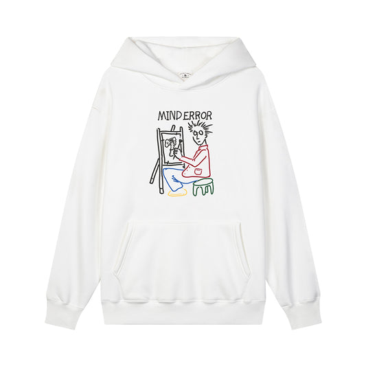 Mind Error ME Drawing Hoodie-WST4203