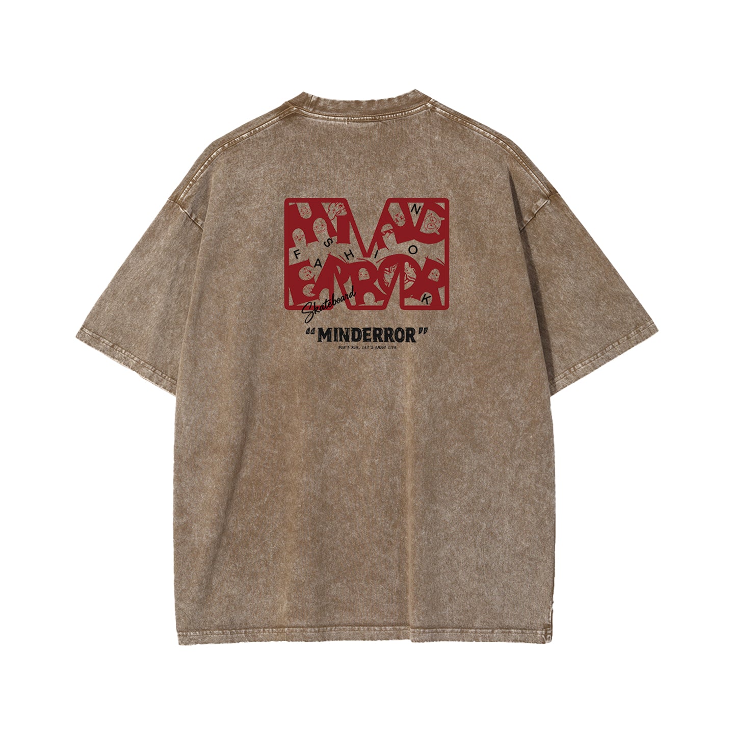 Mind Error M Garment Dyed Tee-STA6003