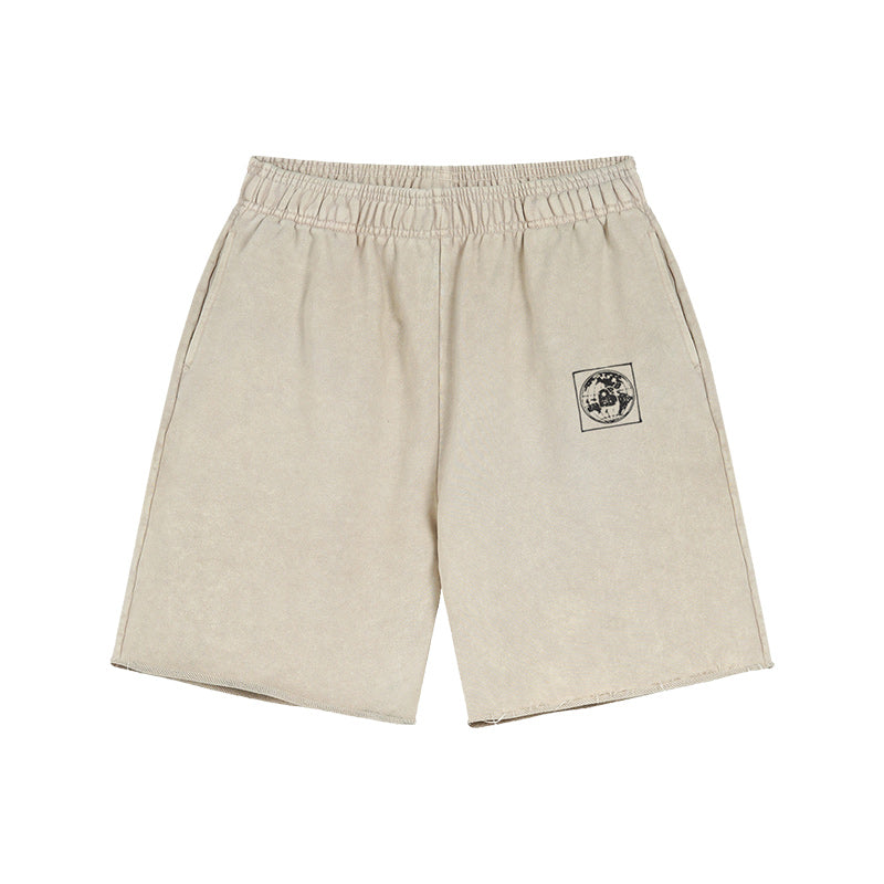 MindError ME Earth Garment Dyed Shorts-STS5203