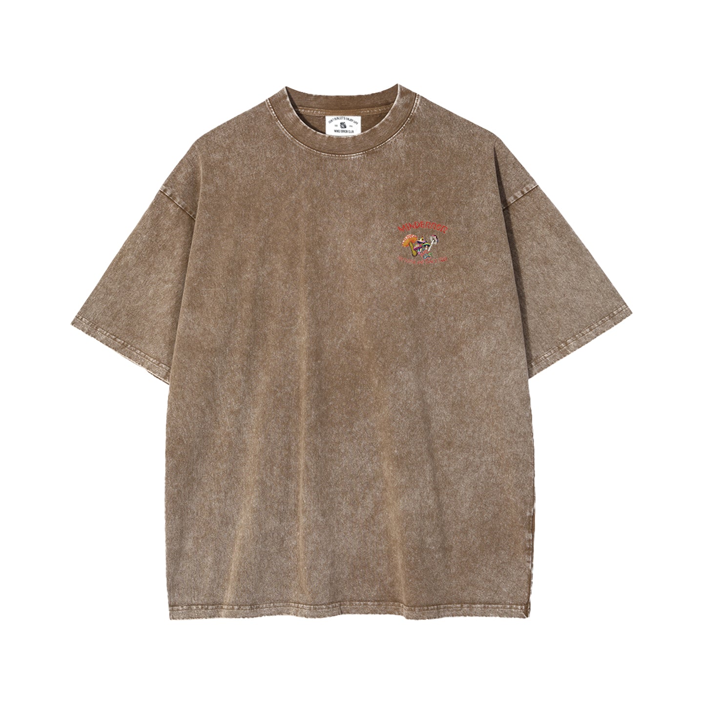 Mind Error Mushroom Garment Dyed Tee-STA6016