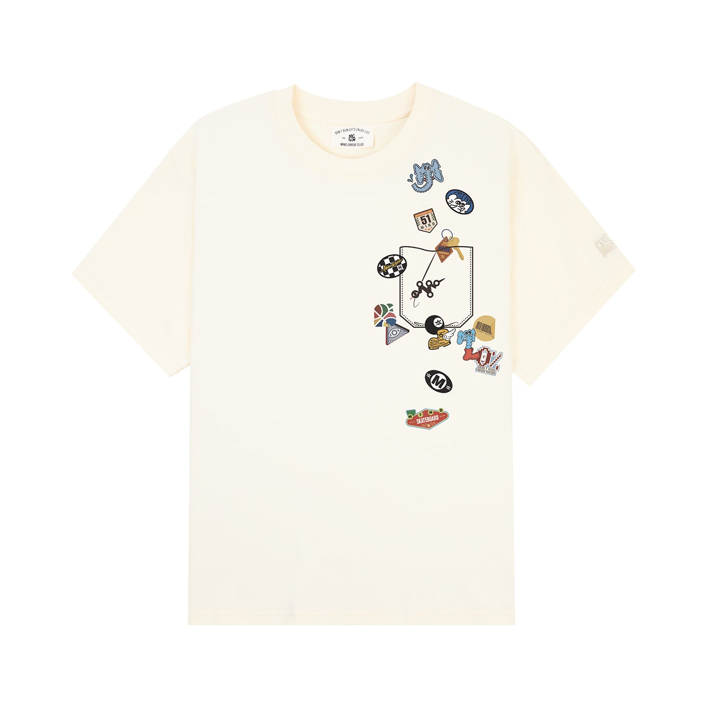 Mind Error Sticker Tee-STA6110