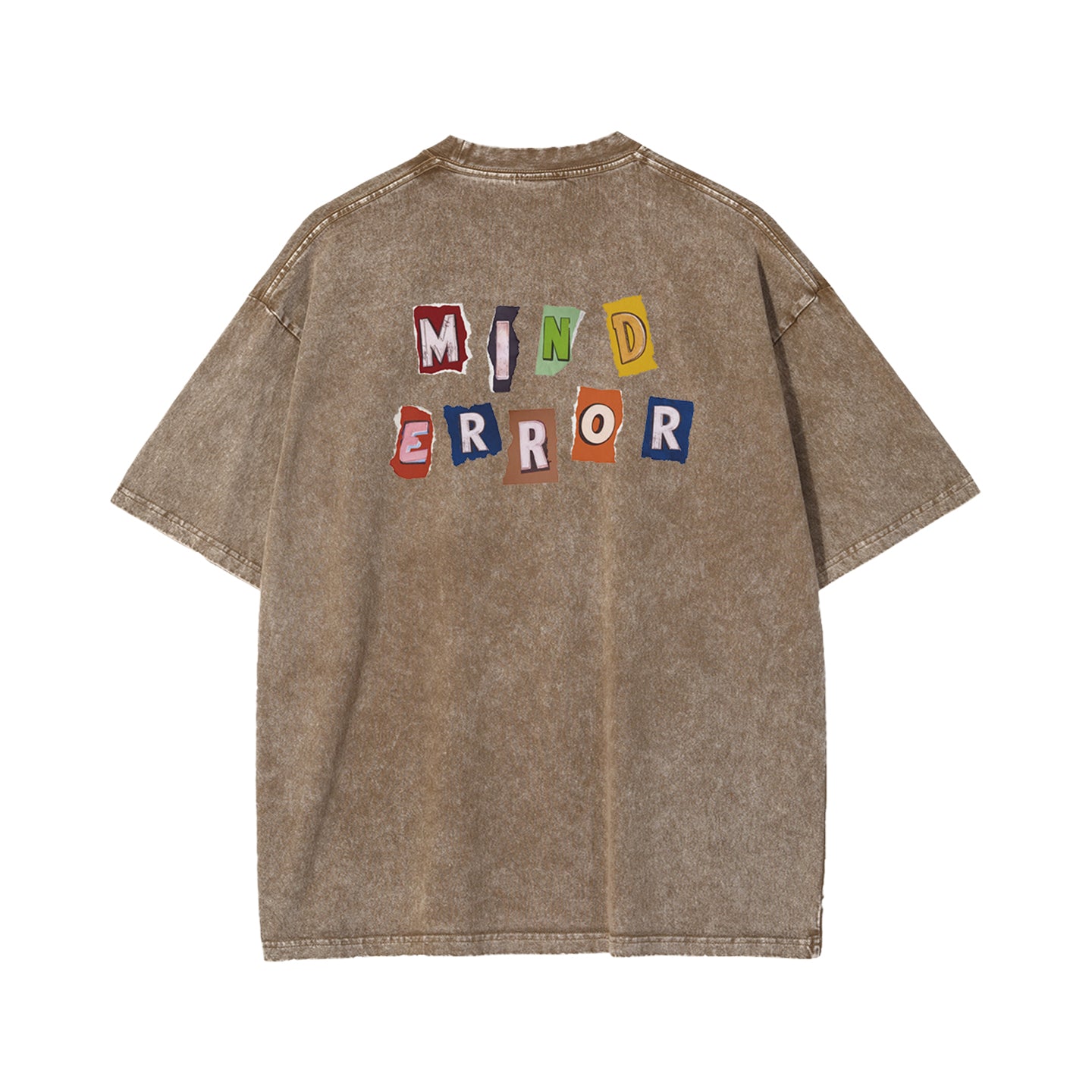 Mind Error Logo Garment Dyed Tee-STA6022