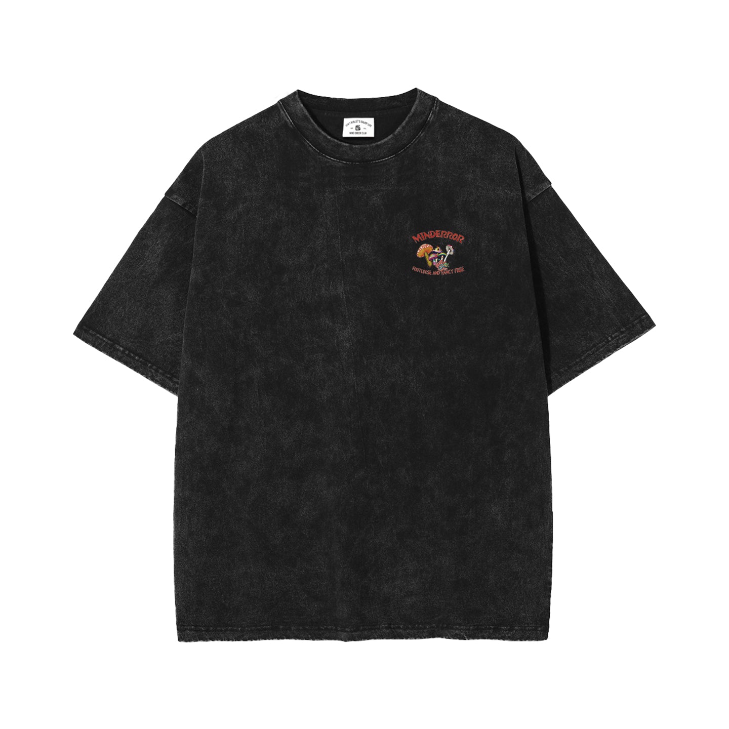 Mind Error Mushroom Garment Dyed Tee-STA6016