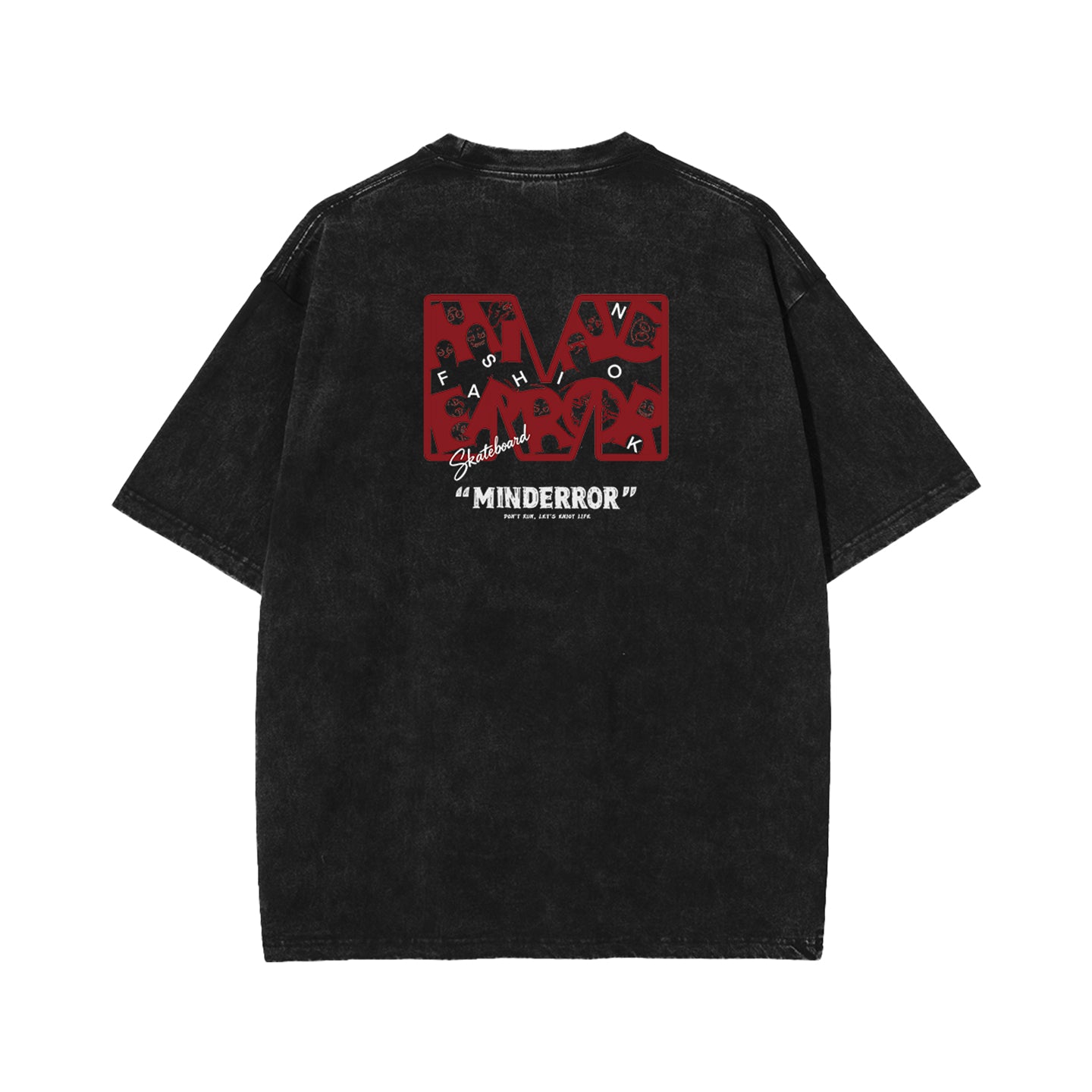 Mind Error M Garment Dyed Tee-STA6003